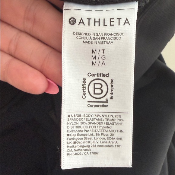 ATHLETA Venice High Rise Jogger Black Size Medium Tall - Picture 13 of 14